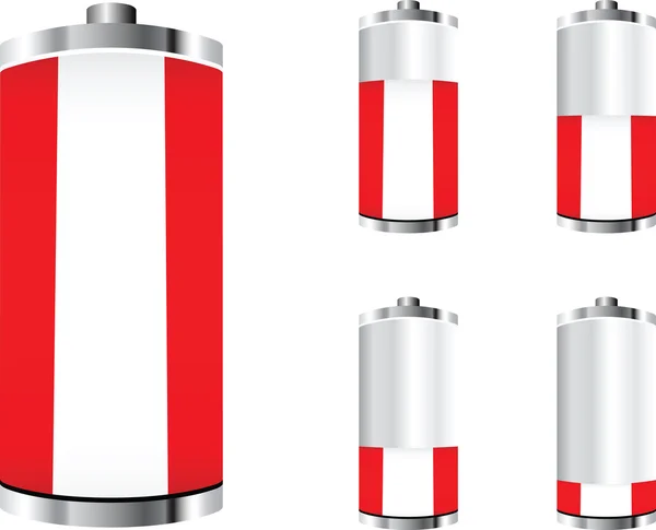 Batterie autrichienne — Image vectorielle