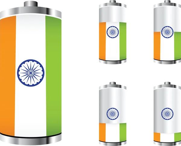 Ινδική μπαταρία — Διανυσματικό Αρχείο