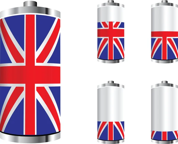 イギリス電池 — ストックベクタ