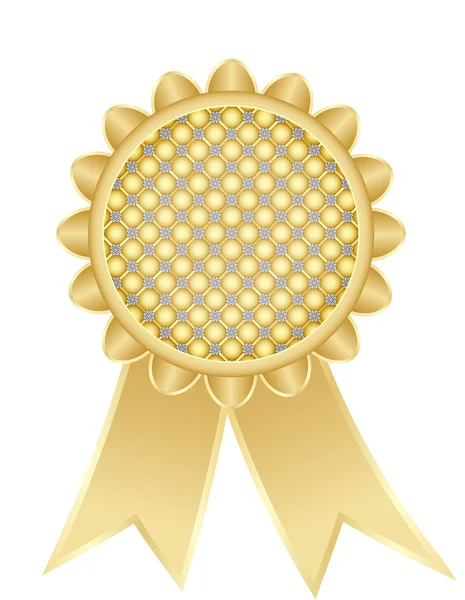 Medalla de oro — Vector de stock