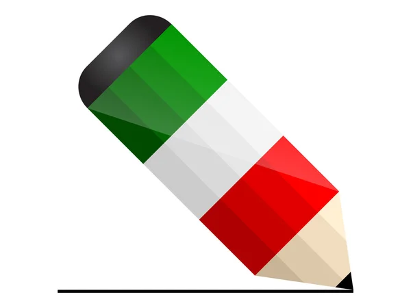 Lápis italiano —  Vetores de Stock