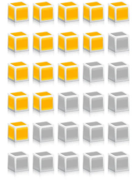 Boîtes de notation — Image vectorielle