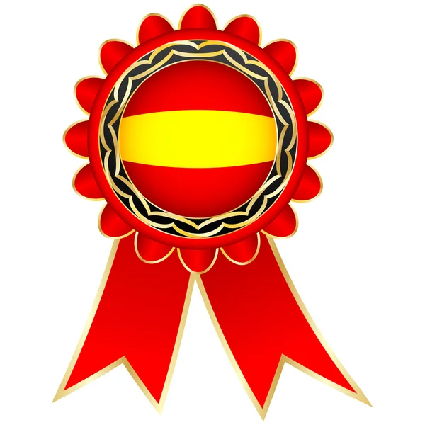 Spanische Medaille — Stockvektor