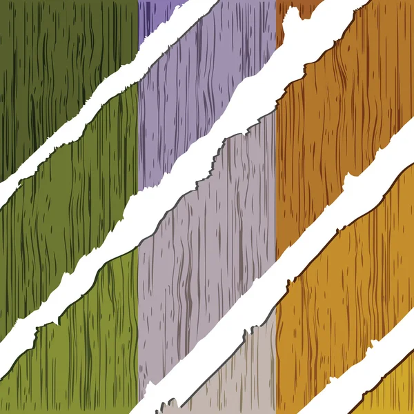 Drapeau ireland texture bois — Image vectorielle
