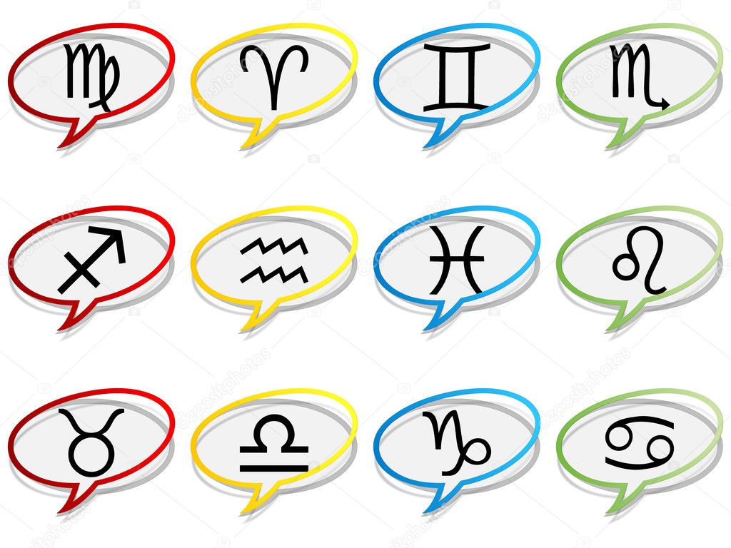 Sternzeichen - Vektorgrafik: lizenzfreie Grafiken © marincas_andrei