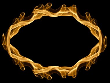 Fire frame clipart