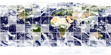 Earth image (source: visibleearth) clipart
