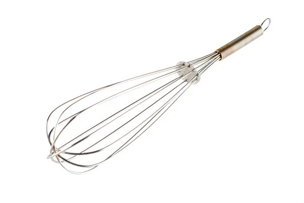 Stainless steel whisk — Stock Photo, Image