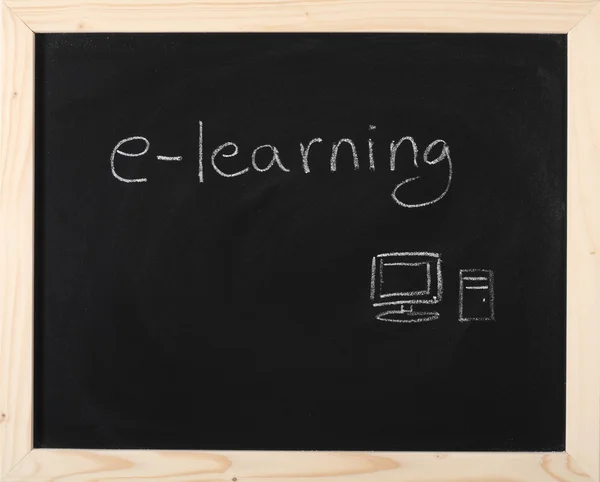 E-Learning — Stockfoto