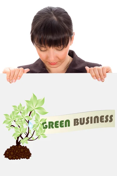 Green business — Stock Photo, Image