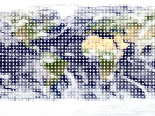 Imagem da Terra (fonte: terra visível ) — Fotografia de Stock