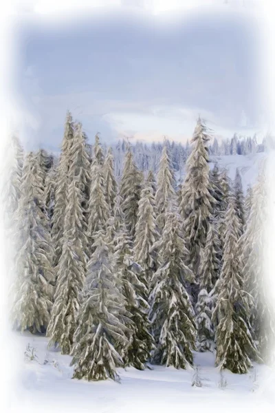 stock image Winter landscape