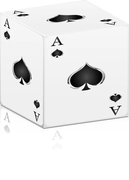 Ace κάρτα παιχνίδια — Διανυσματικό Αρχείο
