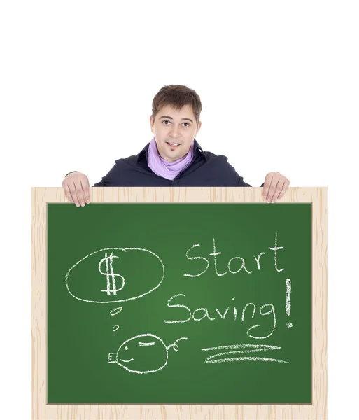 Start saving — Stock Photo, Image