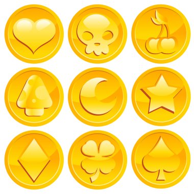 Game Gold Coins clipart