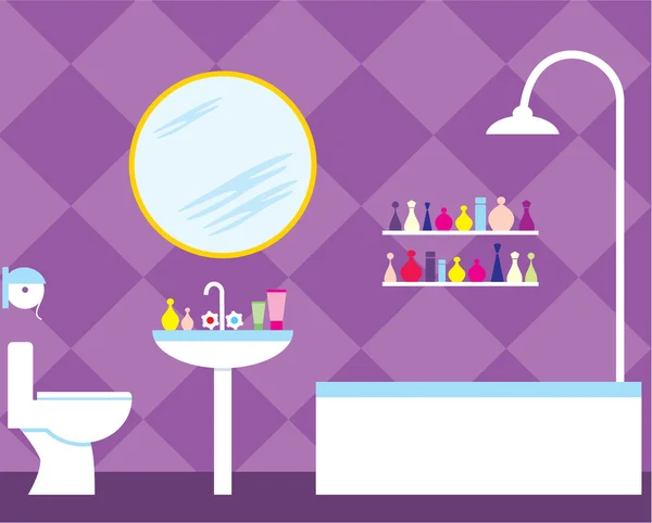 Ванна кімната — стоковий вектор