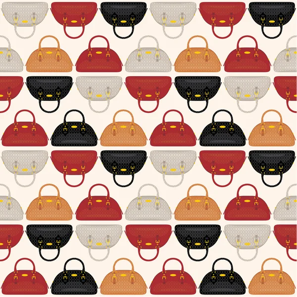 Seamless bags pattern — Stock Vector