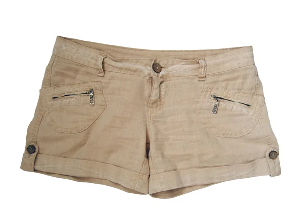 Clothes. Womanish shorts — Stock Photo, Image