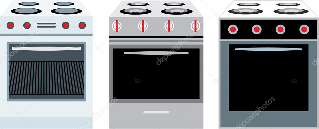 Cookers. three different kinds