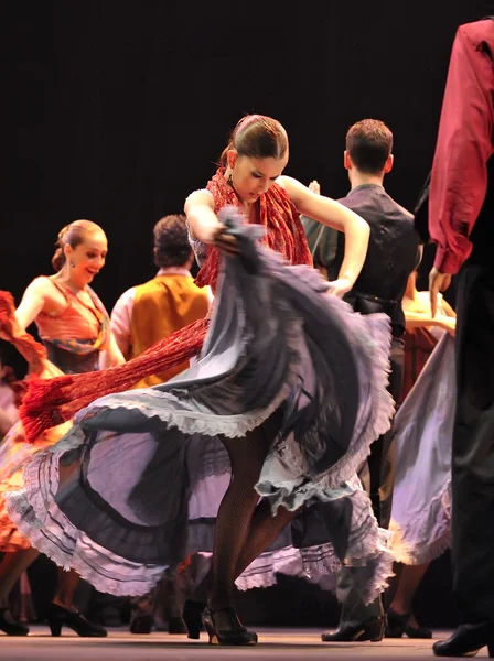 Spansk flamenco danser - Stock-foto