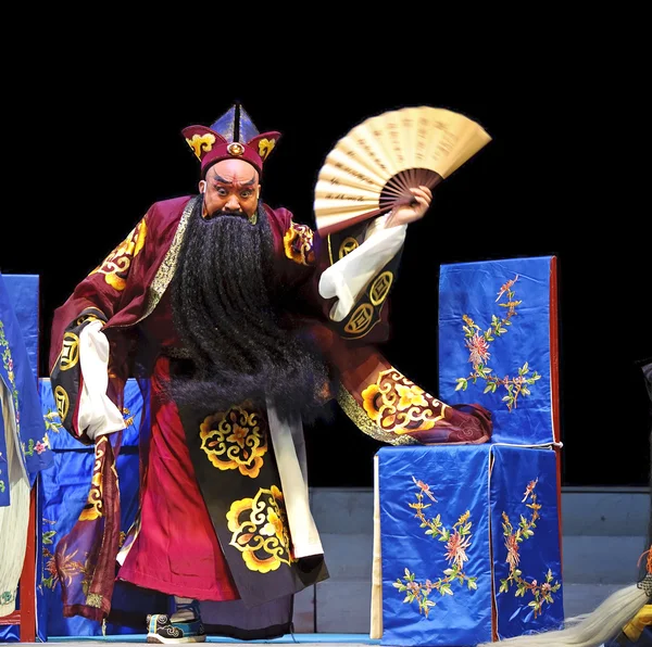 Mulian dráma a kínai qi opera előadóművész — Stock Fotó