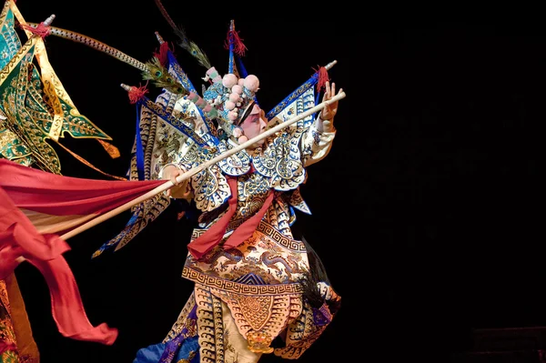 Kinesiska traditionella kunqu opera skådespelare — Stockfoto