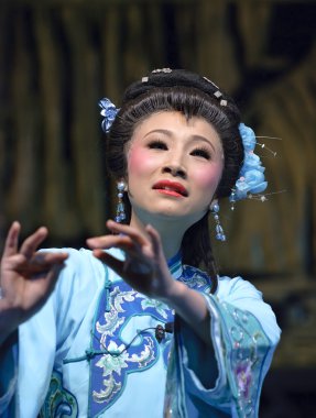 güzel Çin opera oyuncusu