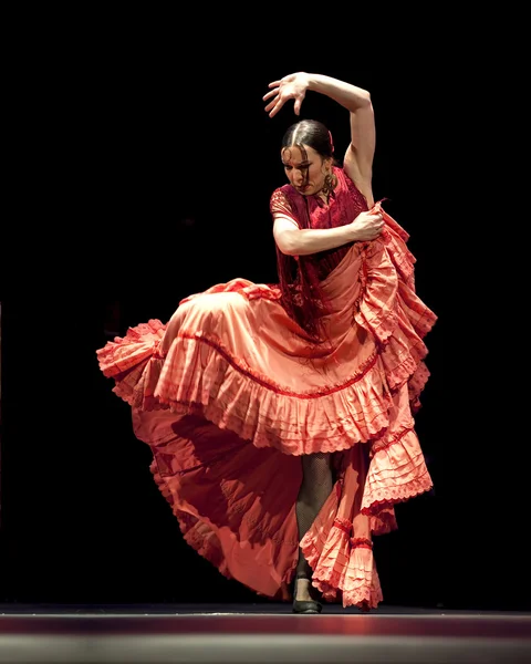 Spaans flamencodanseres — Stockfoto