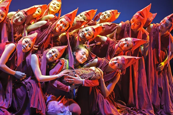 Kinesiska modern dans-drama — Stockfoto