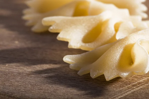 Сырая паста, макро — стоковое фото