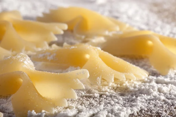 Rå pasta, makro — Stockfoto
