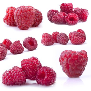 Red raspberry clipart