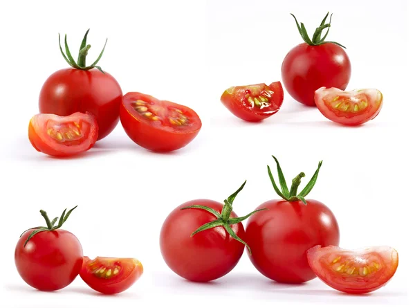 Samling av tomater — Stockfoto
