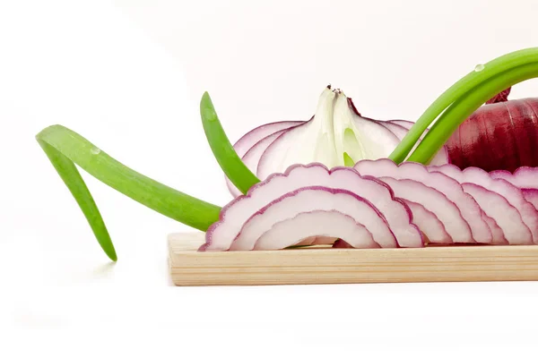Chopped onions — Stock Photo, Image