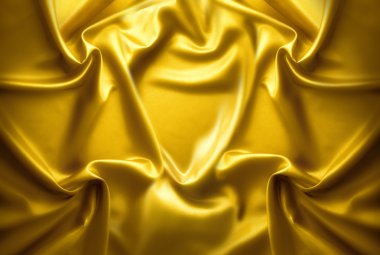 Golden satin clipart