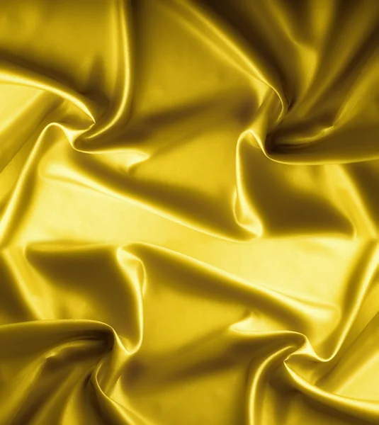 Gouden satijn textuur, brokaat — Stockfoto