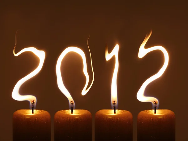 PF 2012 - Feliz año nuevo 2012 —  Fotos de Stock