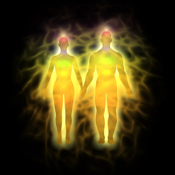Human aura - couple
