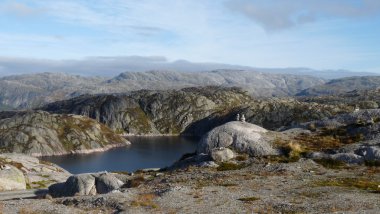 Wanderung zum Kjeragbolten