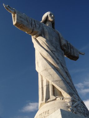 Statue auf Madeira clipart
