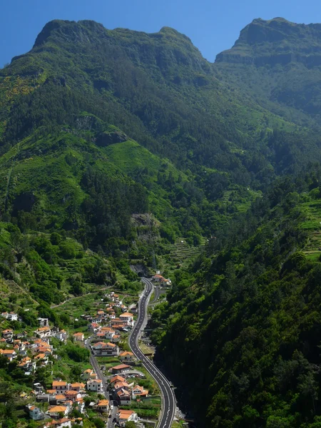 Dorf auf Madery — Zdjęcie stockowe