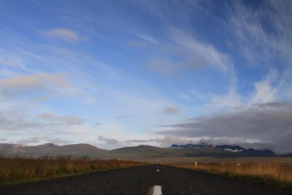 IJsland - straat — Stockfoto