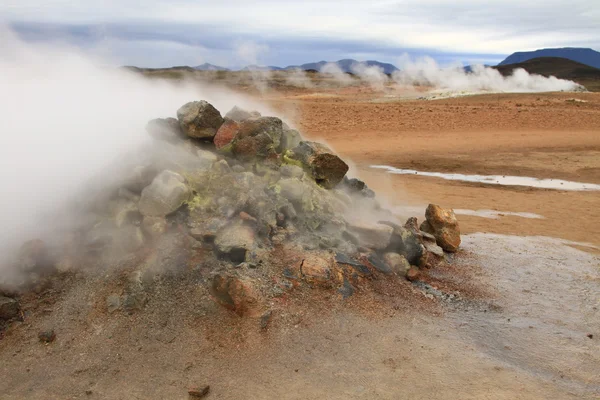 Island - heiße Quelle — Stockfoto