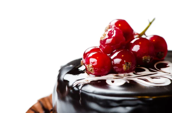 甘酸っぱい赤すぐりのケーキ — ストック写真