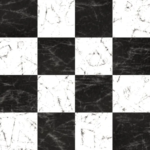 Piso de tablero de ajedrez de mármol —  Fotos de Stock