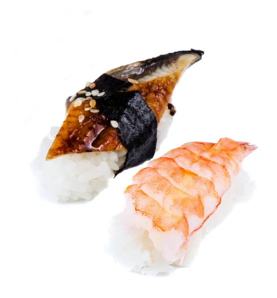 Två nigiri sushi — Stockfoto