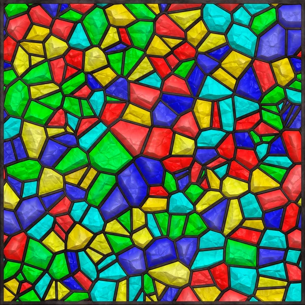Gebrandschilderd glas kleurrijke — Stockfoto