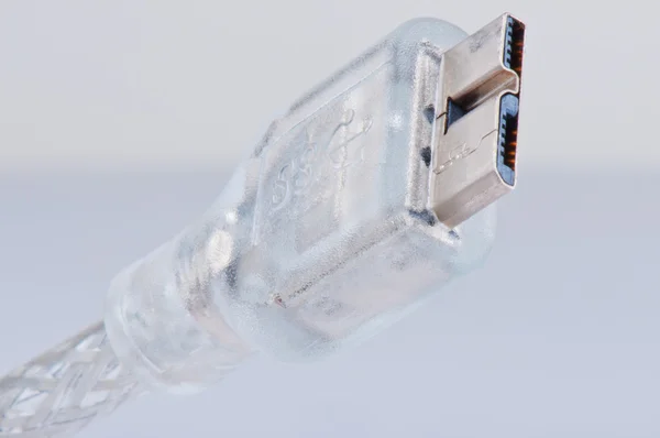 Mini USB 3.0 plug — Stock Photo, Image