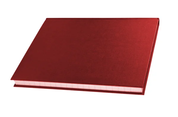 Красный блокнот — стоковое фото