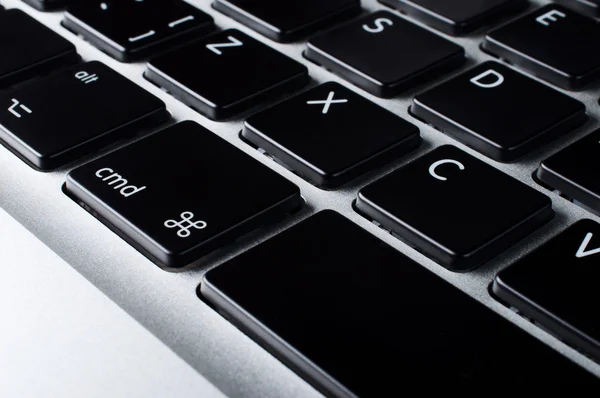 stock image Black keys of the keyboard Laptop